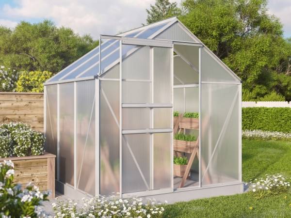 Vitavia Gewächshaus Comet 3800 HKP 4 mm Alu eloxiert Vitavia Gewächshaus Comet 3800 HKP 4 mm Alu eloxiert