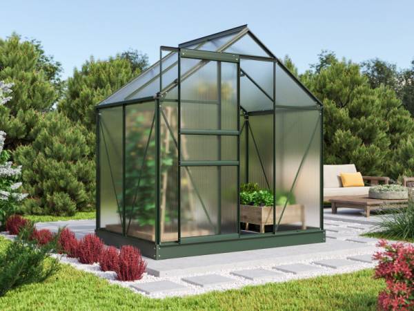 Vitavia Gewächshaus Comet 2500 HKP 4 mm Smaragd Vitavia Gewächshaus Comet 2500 HKP 4 mm Smaragd