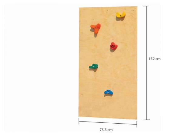 Akubi Spielturm Luis Satteldach + Rutsche rot + Doppelschaukel + Kletterwand