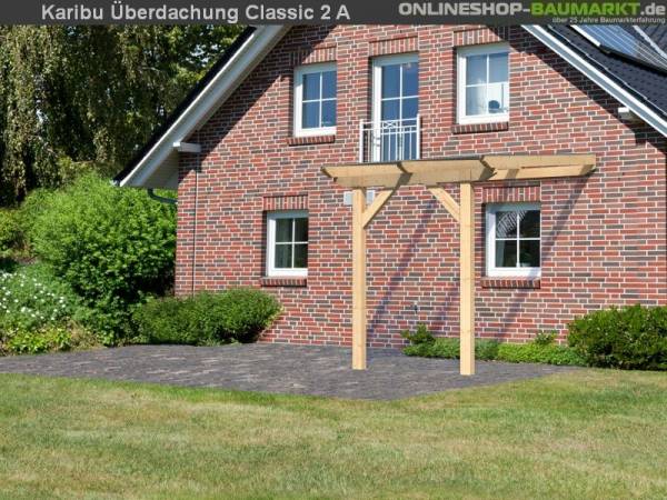 Karibu Terrassenüberdachung Classic Modell 2 Gr. A Karibu Terrassenüberdachung Classic Modell 2 Gr. A