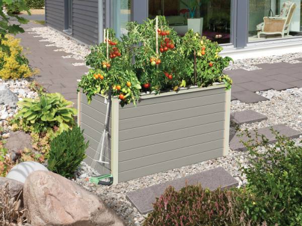 Karibu Hochbeet 0 seidengrau 19 mm Karibu Hochbeet 0 seidengrau 19 mm