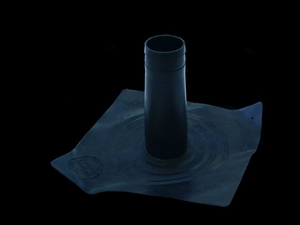 Folienflansch aus EPDM - für Fallrohre aus Kunststoff und Metall, Durchmesser 78 mm Folienflansch aus EPDM - für Fallrohre aus Kunststoff und Metall, Durchmesser 78 mm