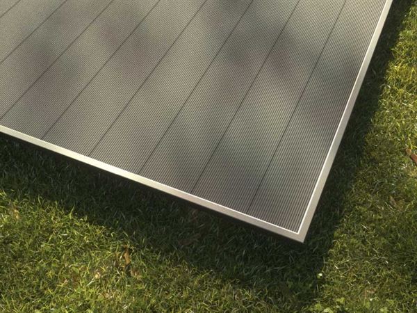 WPC Premium Terrassendielen Komplettset 3 x 4 Meter - Quarzgrau WPC Premium Terrassendielen Komplettset 3 x 4 Meter - Quarzgrau