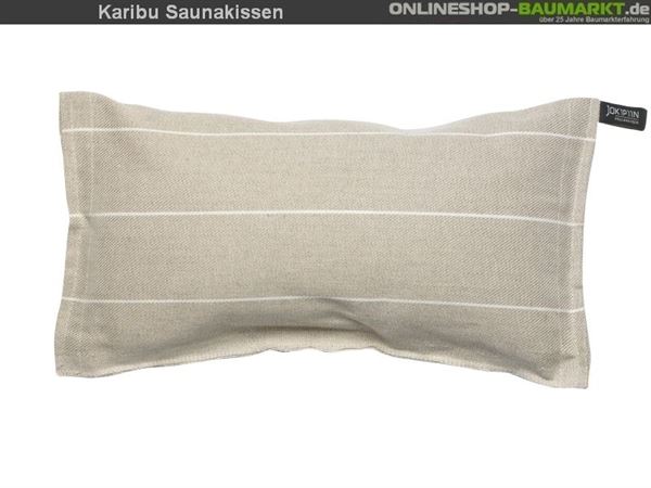 Karibu Saunakissen, hitzebeständing Karibu Saunakissen, hitzebeständing