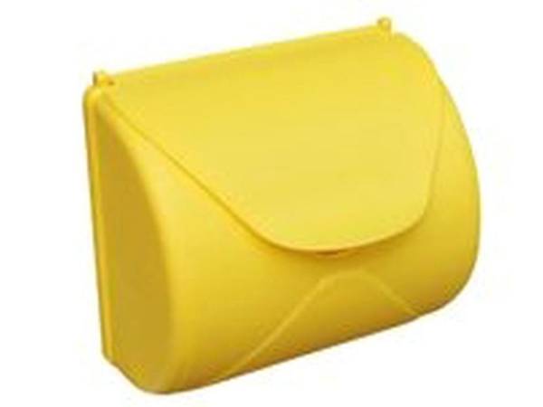Karibu Briefkasten Kunststoff gelb