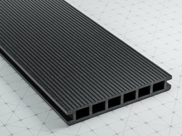 WPC Light Terrassendiele 24 x 180 mm Anthrazit