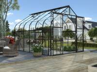 Vitavia Gewächshaus Diana 9900 ESG 3mm, schwarz