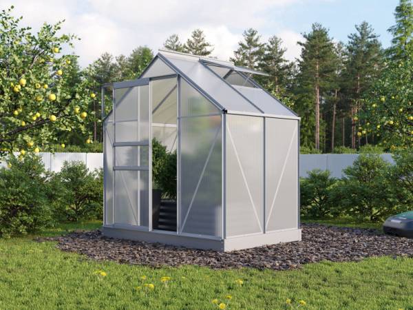 Vitavia Gewächshaus Planet 2500 HKP 6 mm Alu eloxiert Vitavia Gewächshaus Planet 2500 HKP 6 mm Alu eloxiert
