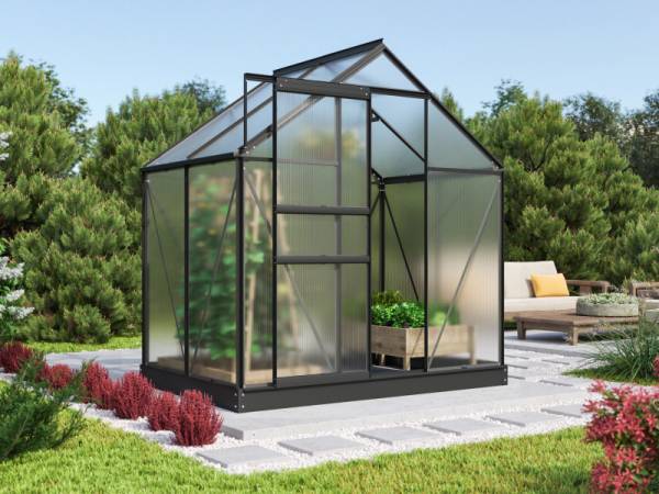 Vitavia Gewächshaus Comet 2500 HKP 4 mm Schwarz Vitavia Gewächshaus Comet 2500 HKP 4 mm Schwarz